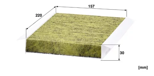 Utastér - Kabin szűrő Mann Filter FP 22 022