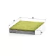 Utastér - Kabin szűrő Mann Filter FP 2335 KIT