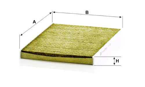 Utastér - Kabin szűrő Mann Filter FP 2436