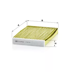 Utastér - Kabin szűrő Mann Filter FP 25 012
