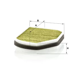 Utastér - Kabin szűrő Mann Filter FP 2897