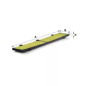 Utastér - Kabin szűrő Mann Filter FP 8430