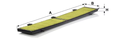 Utastér - Kabin szűrő Mann Filter FP 8430