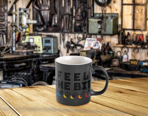 Bögre 330ml, Feel The Bit