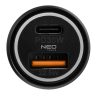 Autós USB adapter,12-24V, USB-A, USB-C csatlakozókkal
