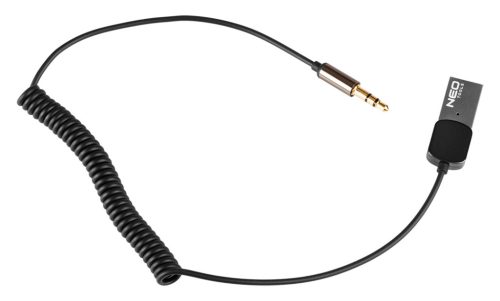 Autós USB-Aux átalakító kábel, 1m hosszúság, 5m hatótáv