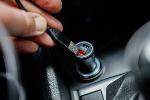 USB töltőkábel, 3az 1ben, 1.2m, USB-A bemenet, USB-C, Lightning, Micro USB kimenetek