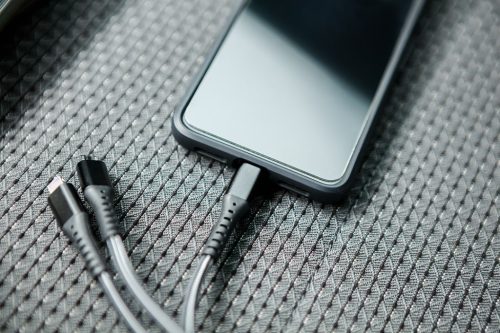 USB töltőkábel, 3az 1ben, 1.2m, USB-A bemenet, USB-C, Lightning, Micro USB kimenetek