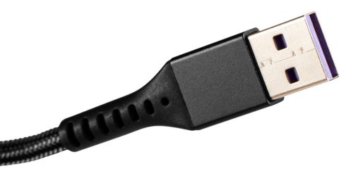 USB töltőkábel, 3az 1ben, 1.2m, USB-A bemenet, USB-C, Lightning, Micro USB kimenetek