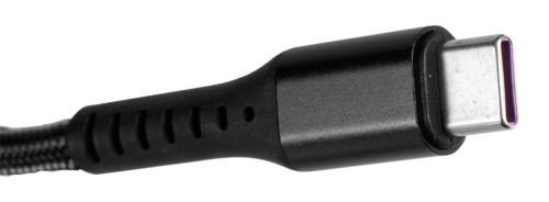 USB töltőkábel, 3az 1ben, 1.2m, USB-A bemenet, USB-C, Lightning, Micro USB kimenetek