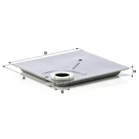Automata váltó szűrő Mann Filter H 1615 x KIT