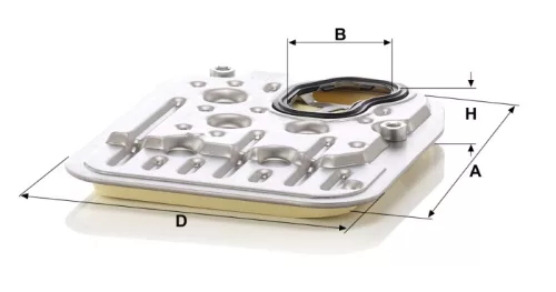 Automata váltó szűrő Mann Filter H 20 002 KIT