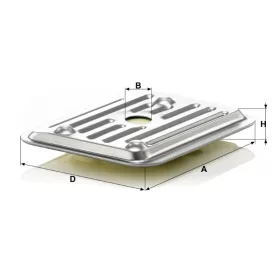 Automata váltó szűrő Mann Filter H 2019 KIT 2