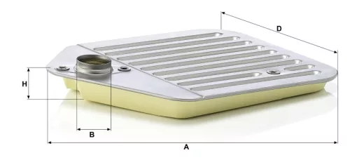 Automata váltó szűrő Mann Filter H 2425 x KIT