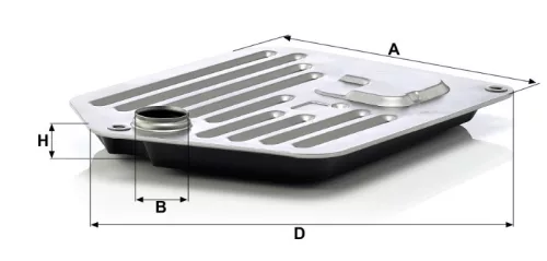 Automata váltó szűrő Mann Filter H 2522 x KIT