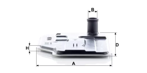 Automata váltó szűrő Mann Filter H 27 001