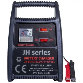   Global HB1212CS automata akkumulátor-töltő 6V-12V, 12A, 158W