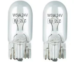 2DB-os T10 W5W izzó fehér HDT10PW