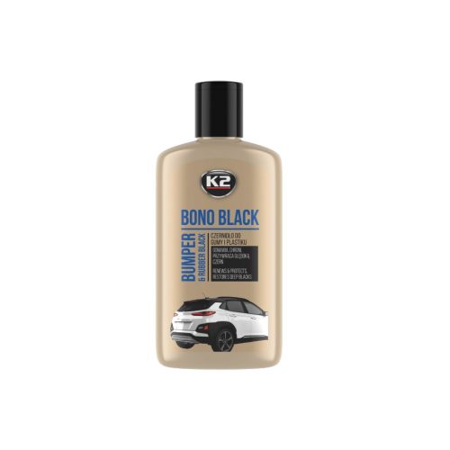 K2 K030N Bono Black műanyagápoló, fekete, 250ml