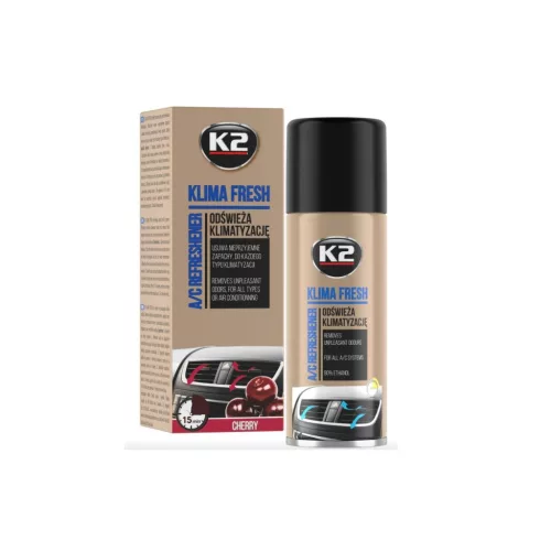 K2 K222CH Klíma Fresh Cherry, Klímatisztító bomba, cseresznye illat, 150ml