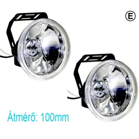 Kerek 100mm ködlámpa "E" jeles  (KL-HY-048A)