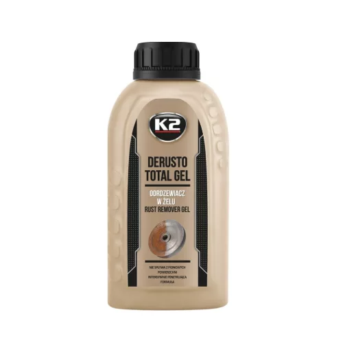 K2 L375 Derusto total Gel, rozsdaoldó, rozsdaeltávolító gél, 450ml