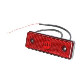 Szélességjelző/helyzetjelző piros - 12-36V - LA-607R