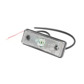 Szélességjelző/helyzetjelző fehér - 12-36V - LA-607W 