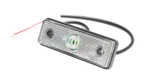 Szélességjelző/helyzetjelző fehér - 12-36V - LA-607W 