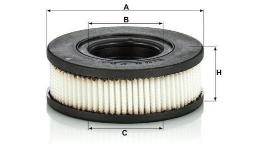Szűrő főtengely házhoz Mann Filter LC 9005