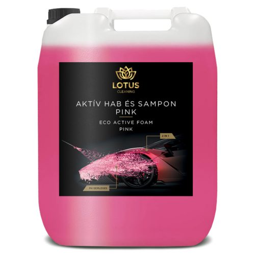 Lotuscleanig-Aktív hab és sampon pink 20l