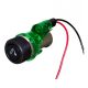 Szivargyújtó + aljzat + LED világítás AE-LS-003