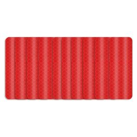 10DB-os Fényvisszaverő csík piros A36015 30cm x 5cm