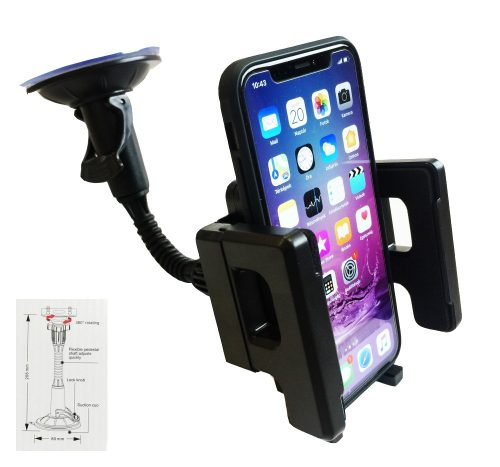 Univerzális telefontartó - szélvédőre/szellőzőre  PDA-S2113XP-D