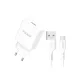 YOOUP 12W USB-S Hálózati töltő + USB/TYPE-C kábel