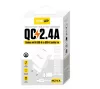 YOOUP 12W USB-S Hálózati töltő + USB/TYPE-C kábel