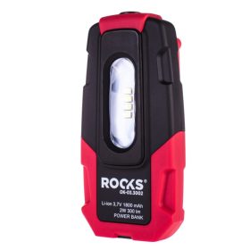   Rooks OK-03.3002 Led szerelőlámpa, akkumulátoros, mágneses