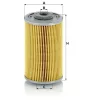 Üzemanyagszűrő Mann Filter P 707