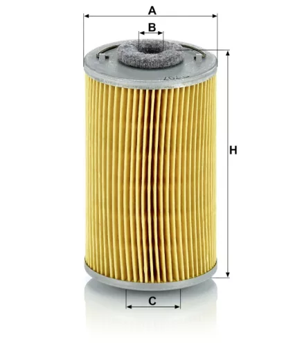 Üzemanyagszűrő Mann Filter P 707