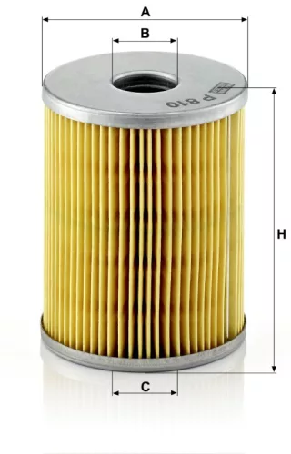 Üzemanyagszűrő Mann Filter P 810 x