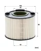 Üzemanyagszűrő Mann Filter PU 1033 x
