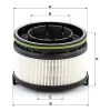 Üzemanyagszűrő Mann Filter PU 11 002 z KIT