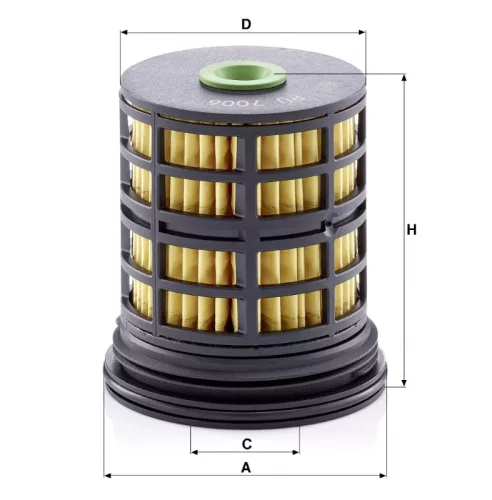 Üzemanyagszűrő Mann Filter PU 7006
