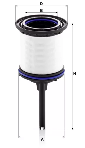 Üzemanyagszűrő Mann Filter PU 7008 z KIT