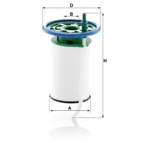 Üzemanyagszűrő Mann Filter PU 7015