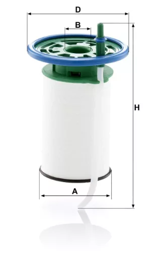 Üzemanyagszűrő Mann Filter PU 7015