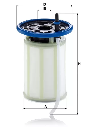 Üzemanyagszűrő Mann Filter PU 7018