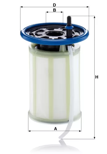 Üzemanyagszűrő Mann Filter PU 7019