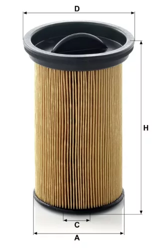 Üzemanyagszűrő Mann Filter PU 742