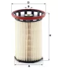 Üzemanyagszűrő Mann Filter PU 8007